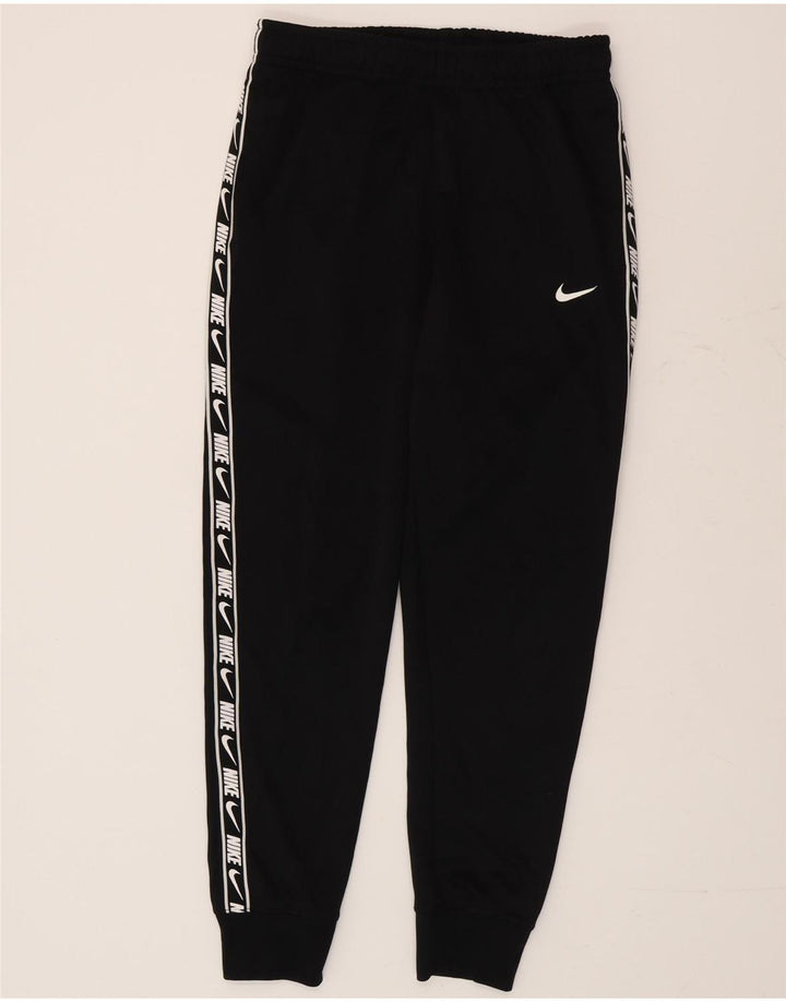 Pantalon de survêtement Nike Dri Fit Graphic pour homme, petit, noir, polyester