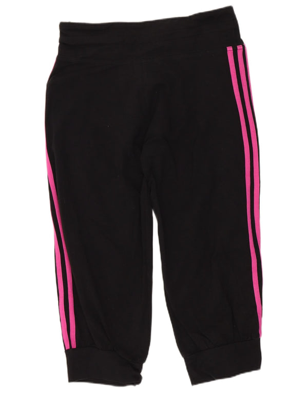 Adidas Bermuda de sport pour femme UK 8 Small Noir Coton Sports