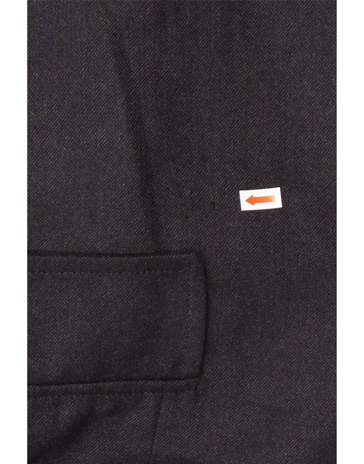 LUIGI BIANCHI Veste blazer longue pour homme IT 48 Bleu marine moyen classique