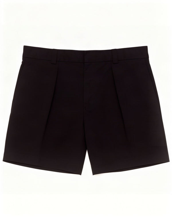 Topshop Short Chino Pegged Femme UK 12 Moyen W30 Noir Polyester