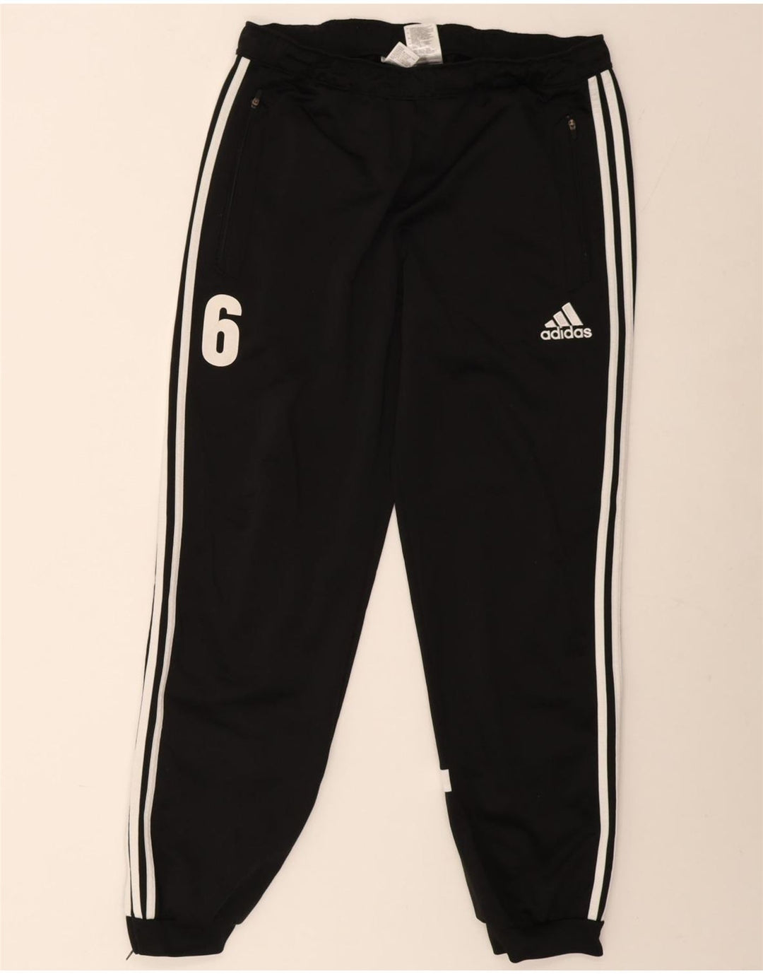 Adidas Pantalon de survêtement pour homme Joggers Large Noir Polyester