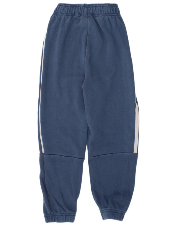 Adidas Pantalon de survêtement graphique pour garçon 6-7 ans Bleu Coton