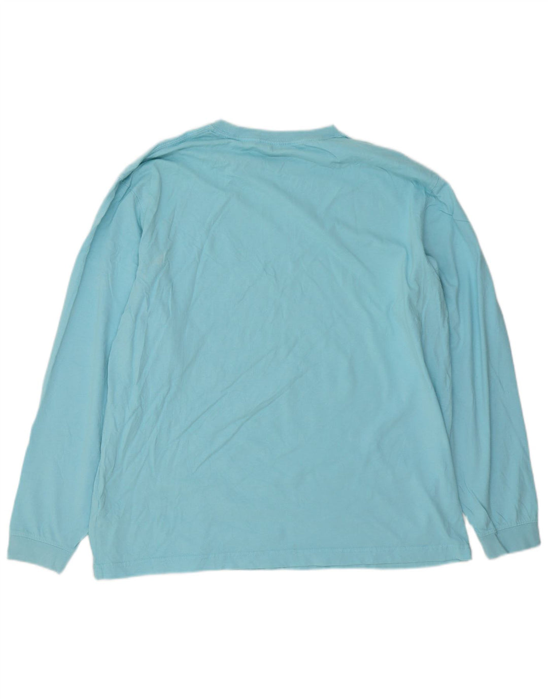 L.L.Bean Haut Homme Manches Longues Grand Coton Bleu