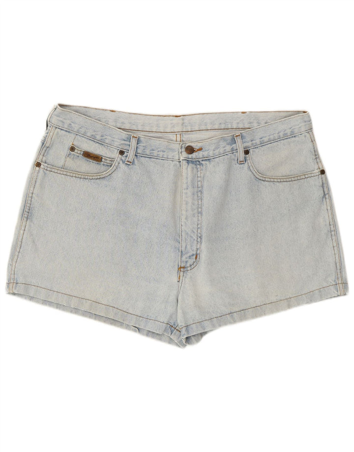 WRANGLER Short en Jean Femme W40 2XL Bleu Coton Western