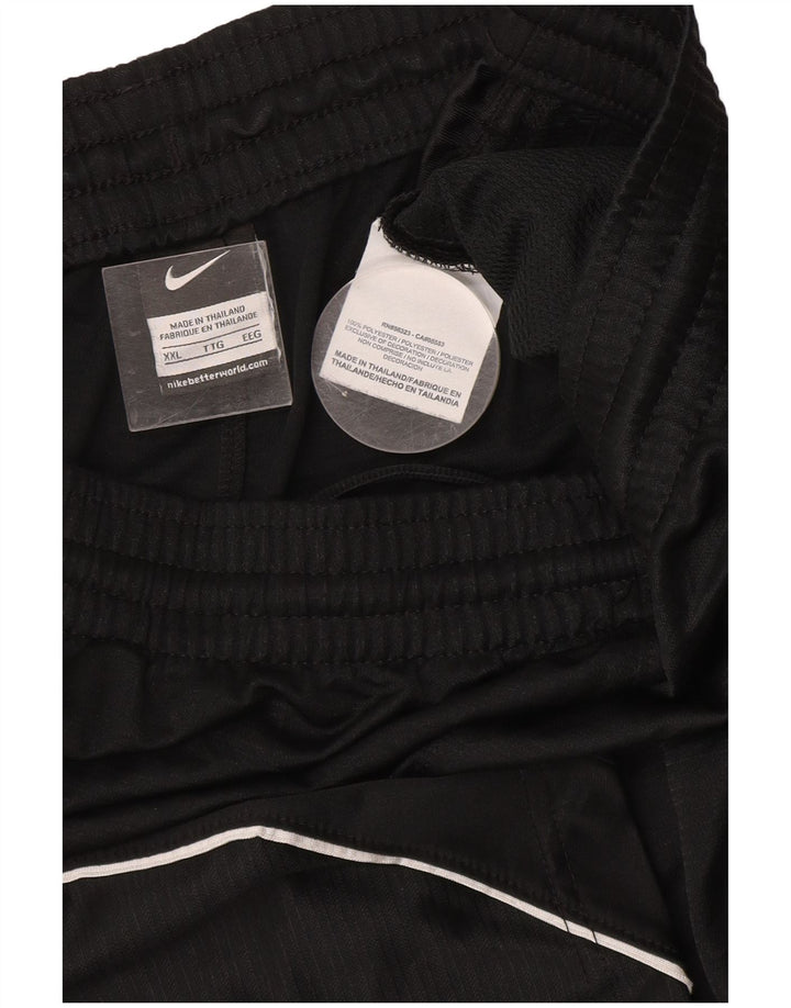 Nike Short de sport pour homme 2XL Noir Polyester