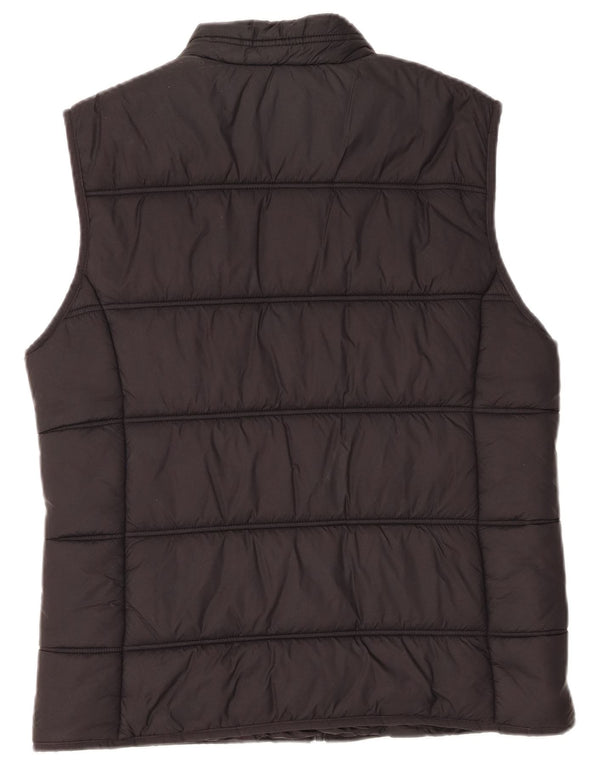 Crew Clothing Gilet rembourré pour femme UK 14 Large Noir Nylon