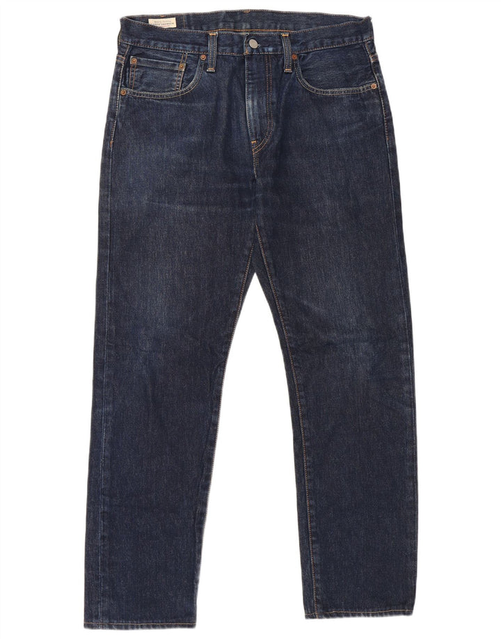 Levi's Jean 502 Tapered Homme Bleu Marine W32 L32 Coton