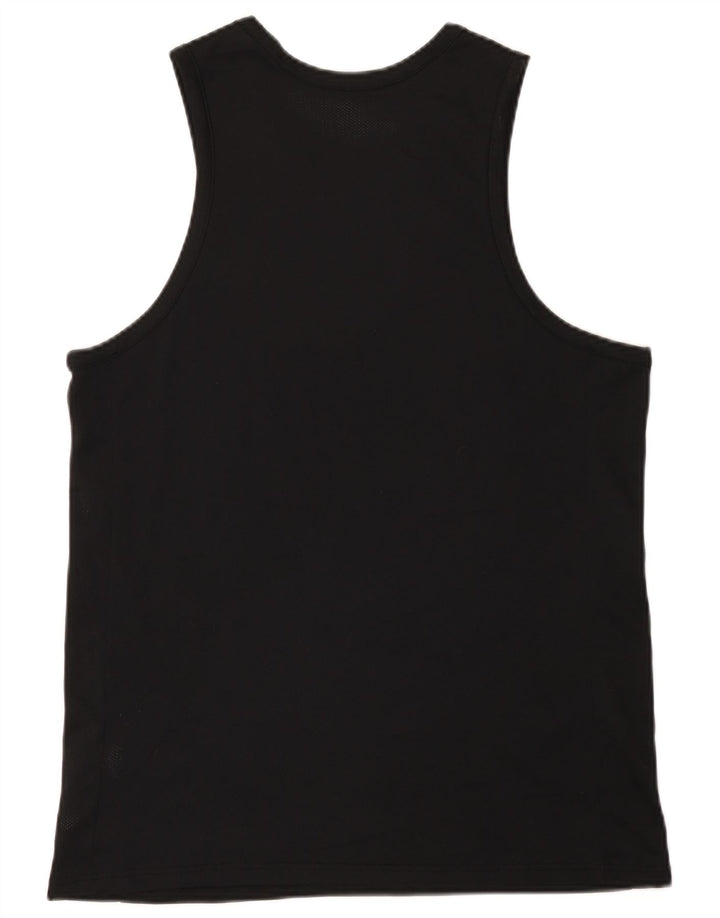 Nike Hommes Dri Fit Graphic Débardeur Noir Moyen Polyester