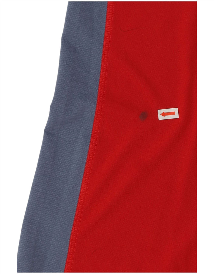 New Balance T-Shirt Homme Rouge Moyen Colourblock