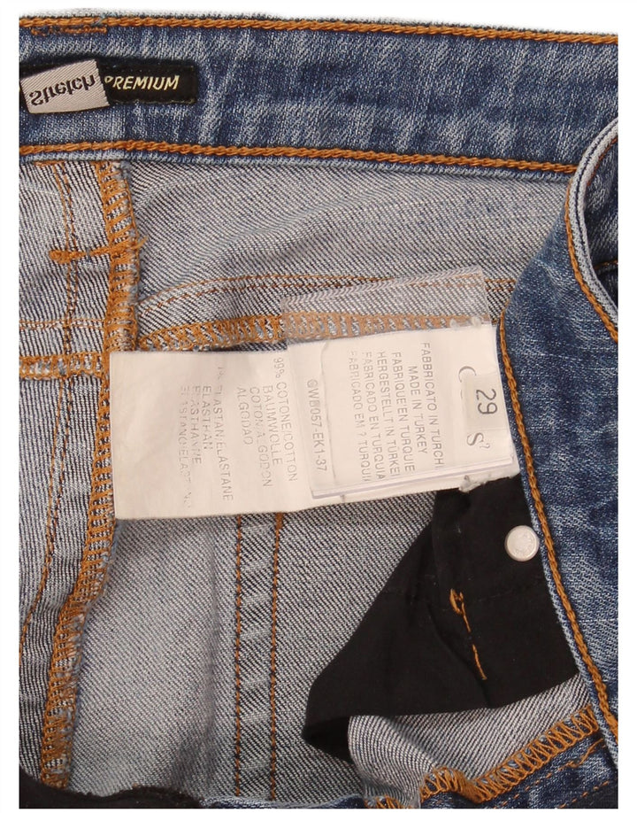 GUESS Jean droit femme W29 L30 bleu coton