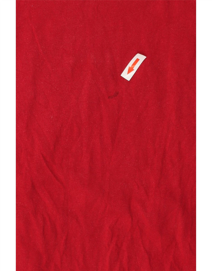 VANS T-Shirt Graphique Homme Rouge Moyen Coton