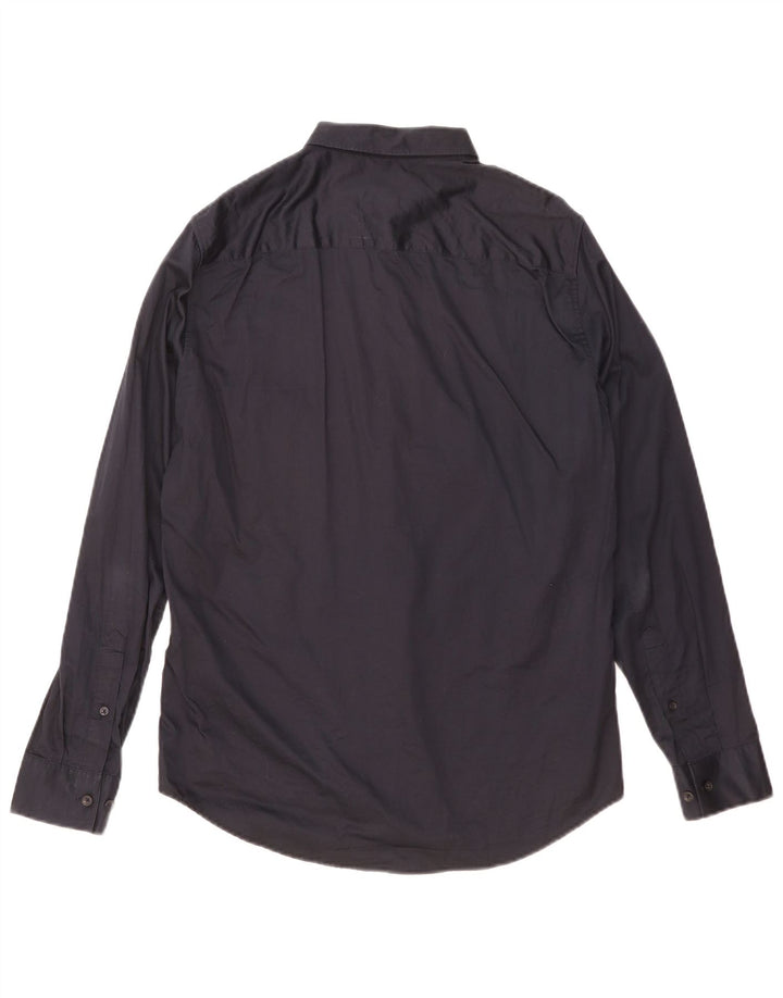 Armani Exchange Chemise Homme Coton Noir Moyen