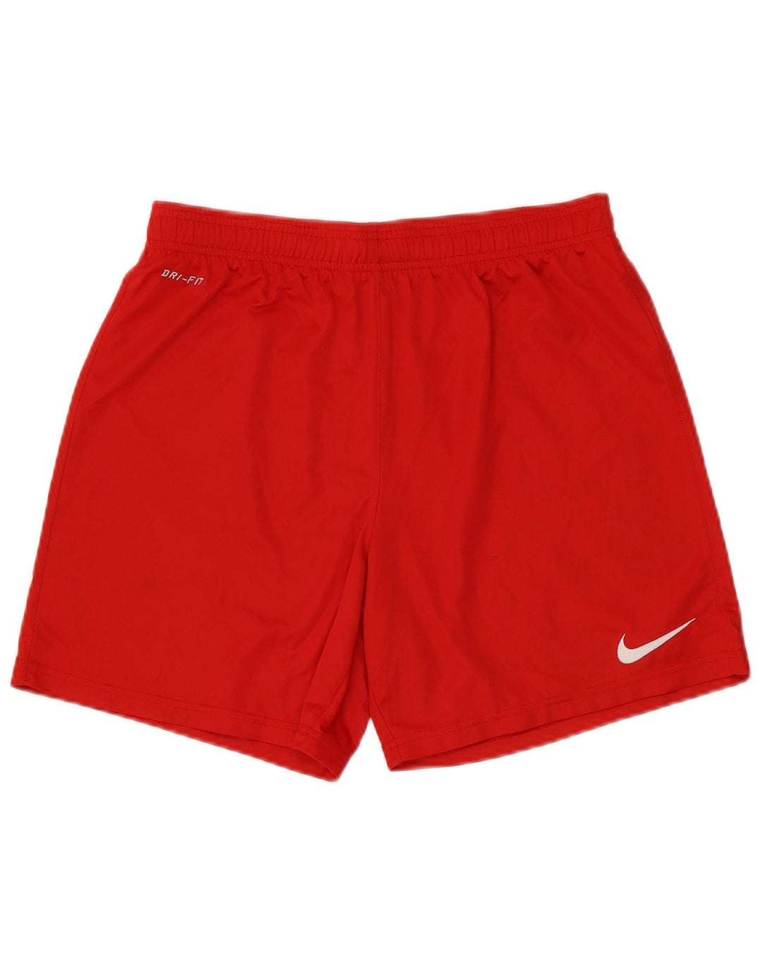 Nike Short de sport Dri Fit pour homme en polyester rouge moyen
