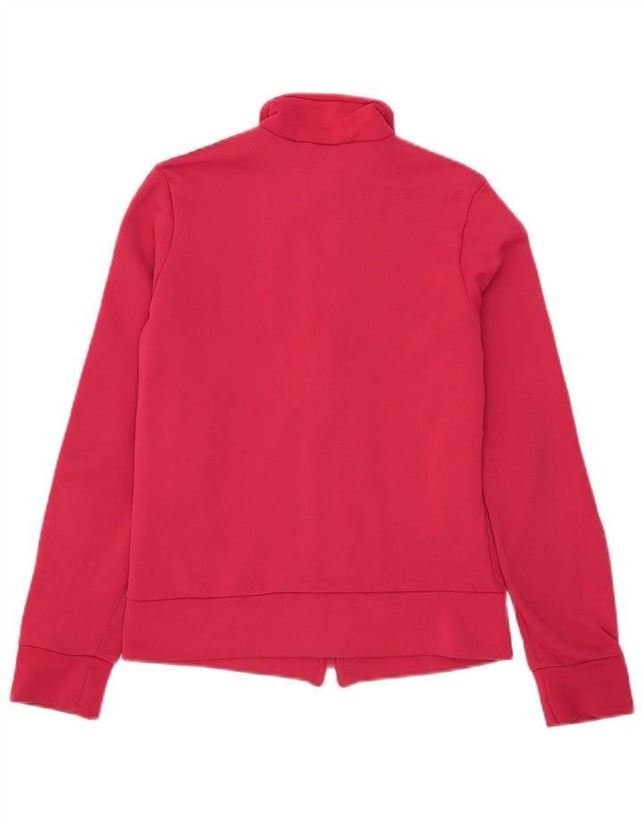 Adidas Veste de survêtement pour femme UK 12 Rose moyen Polyester