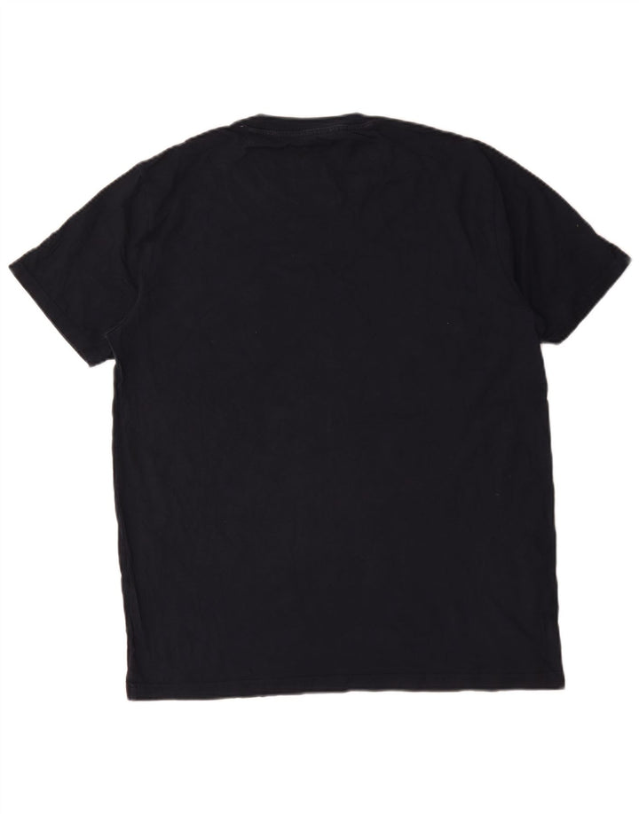 Penguin T-Shirt Homme Haut Large Bleu Marine Coton