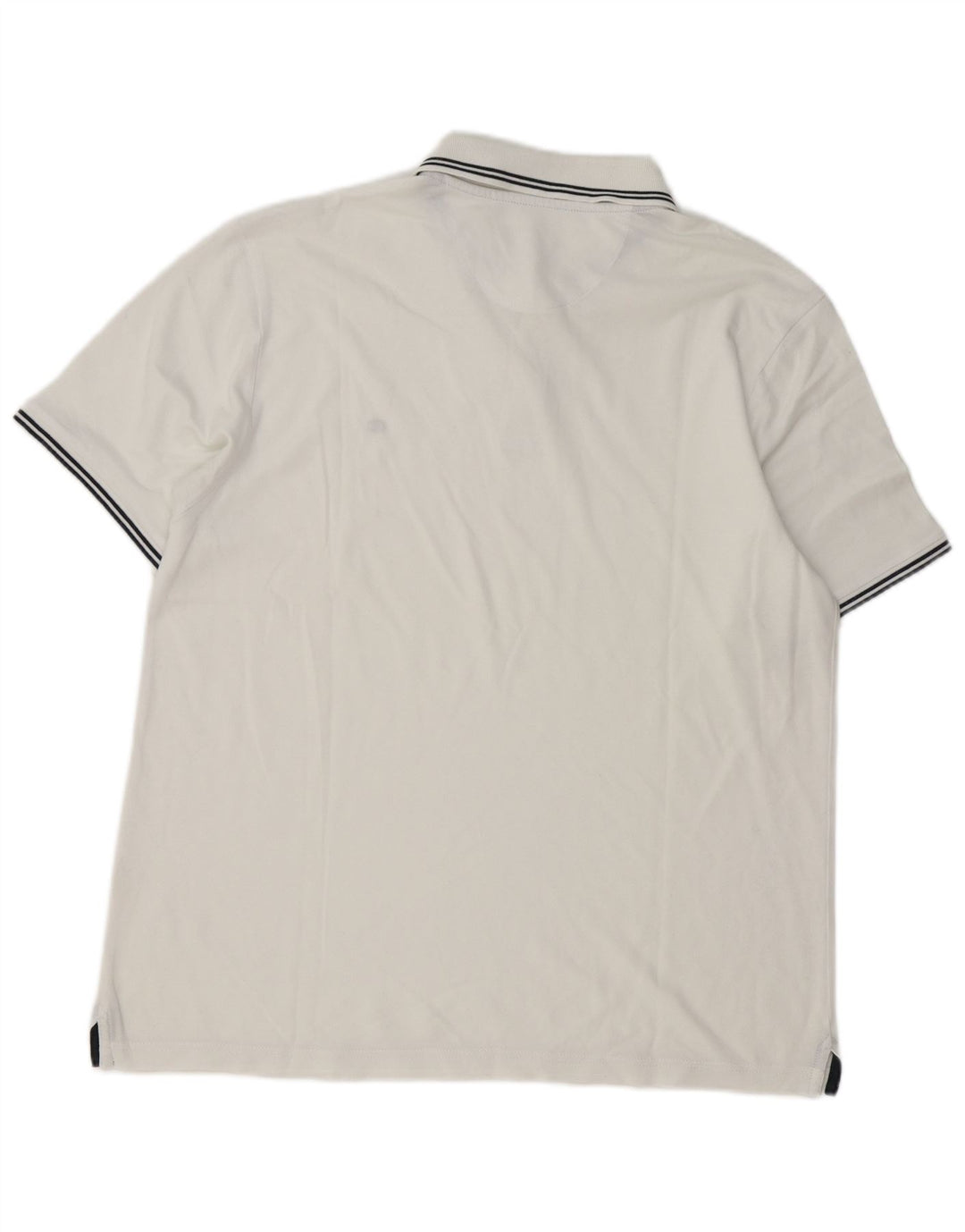Champion Polo Homme Large Rayé Blanc