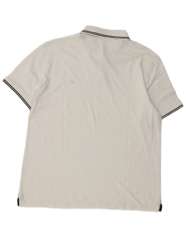 Champion Polo Homme Large Rayé Blanc