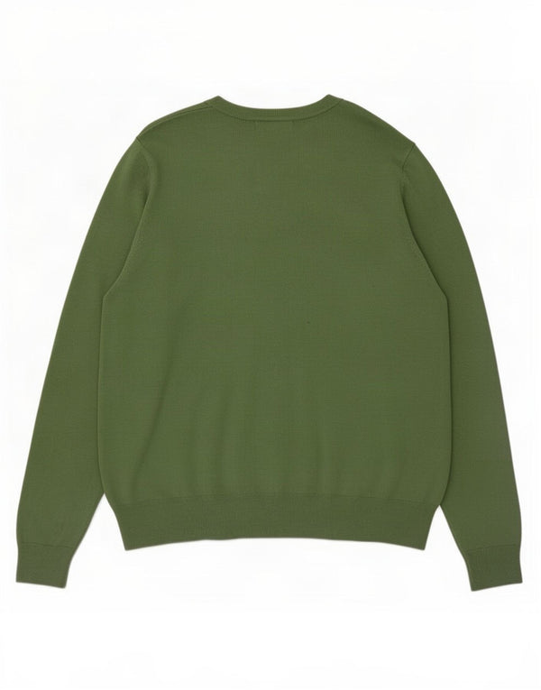 Marks & Spencer Pull Cardigan Femme UK 18 XL Vert Viscose
