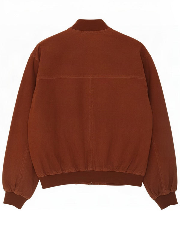Vintage Bomber en daim pour homme IT 54 2XL Cuir marron