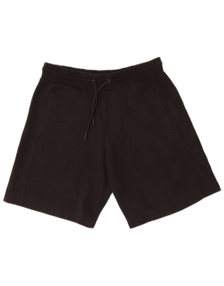 Zara Short Sport Homme Petit Noir Coton