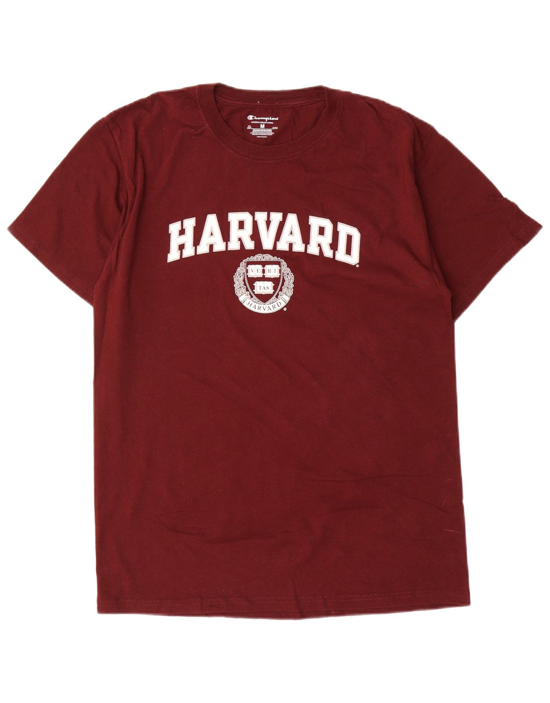 Champion T-Shirt Harvard Regular Graphic Homme Marron Moyen Coton