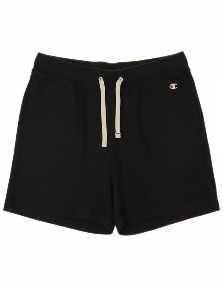 Champion Short de sport Heritage Fit pour femme UK 12 en coton noir moyen