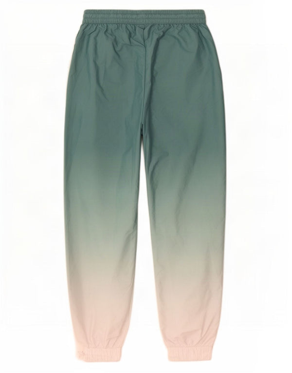 Adidas Pantalon de survêtement pour femme Joggers UK 14 Large Vert Colourblock
