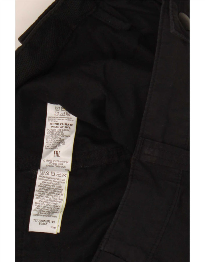 Marks & Spencer Short Cargo Homme W42 2XL Coton Noir