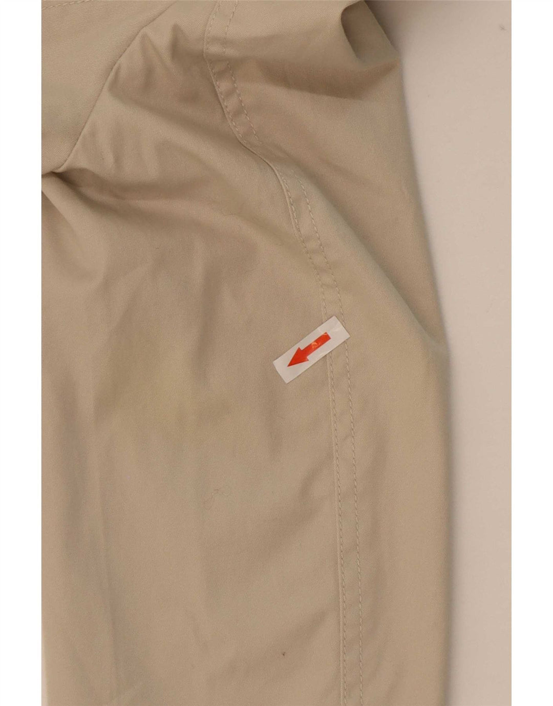Esprit Veste Blazer 2 Boutons Femme UK 10 Petit Coton Beige