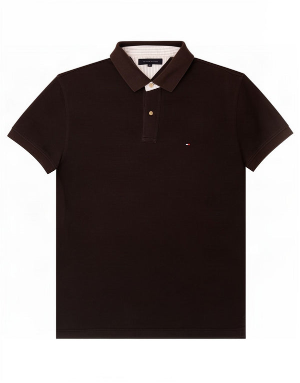 Tommy Hilfiger Polo Homme XL Noir Coton
