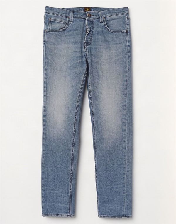 Lee Jean Droit Daren Homme W34 L34 Bleu Coton