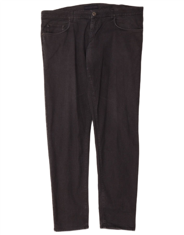 Trussardi Jean Slim W42 L35 Noir Coton Homme