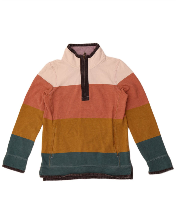 Fat Face Sweat-shirt surdimensionné pour femme UK 8 Small Multicolore