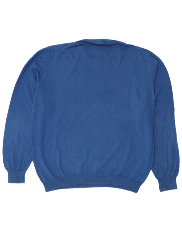 Trussardi Pull Col Rond Homme XL Bleu