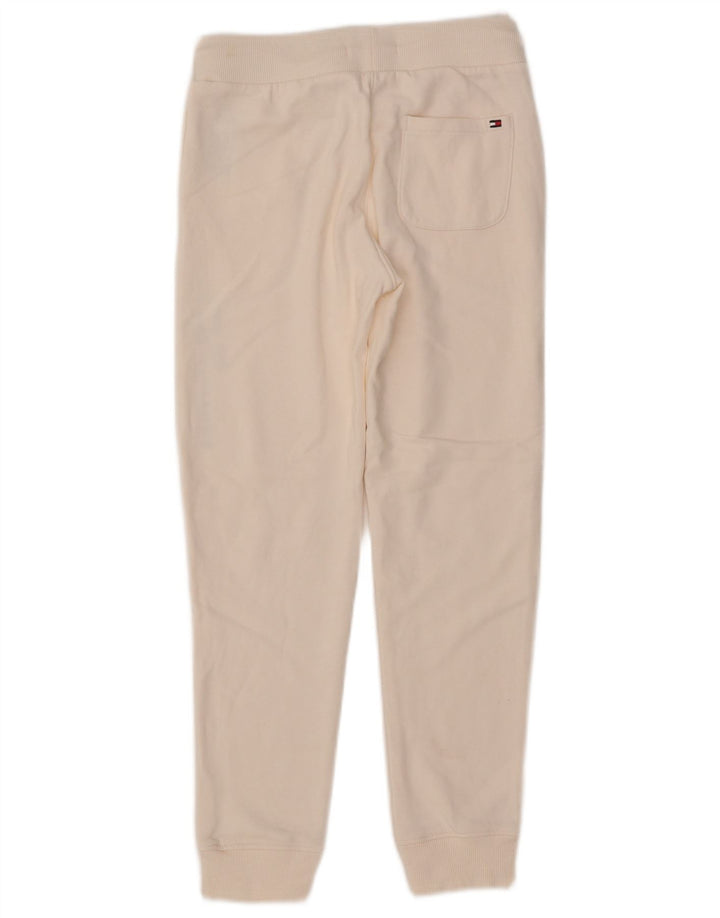 TOMMY HILFIGER Pantalon de survêtement fille 9-10 ans blanc cassé