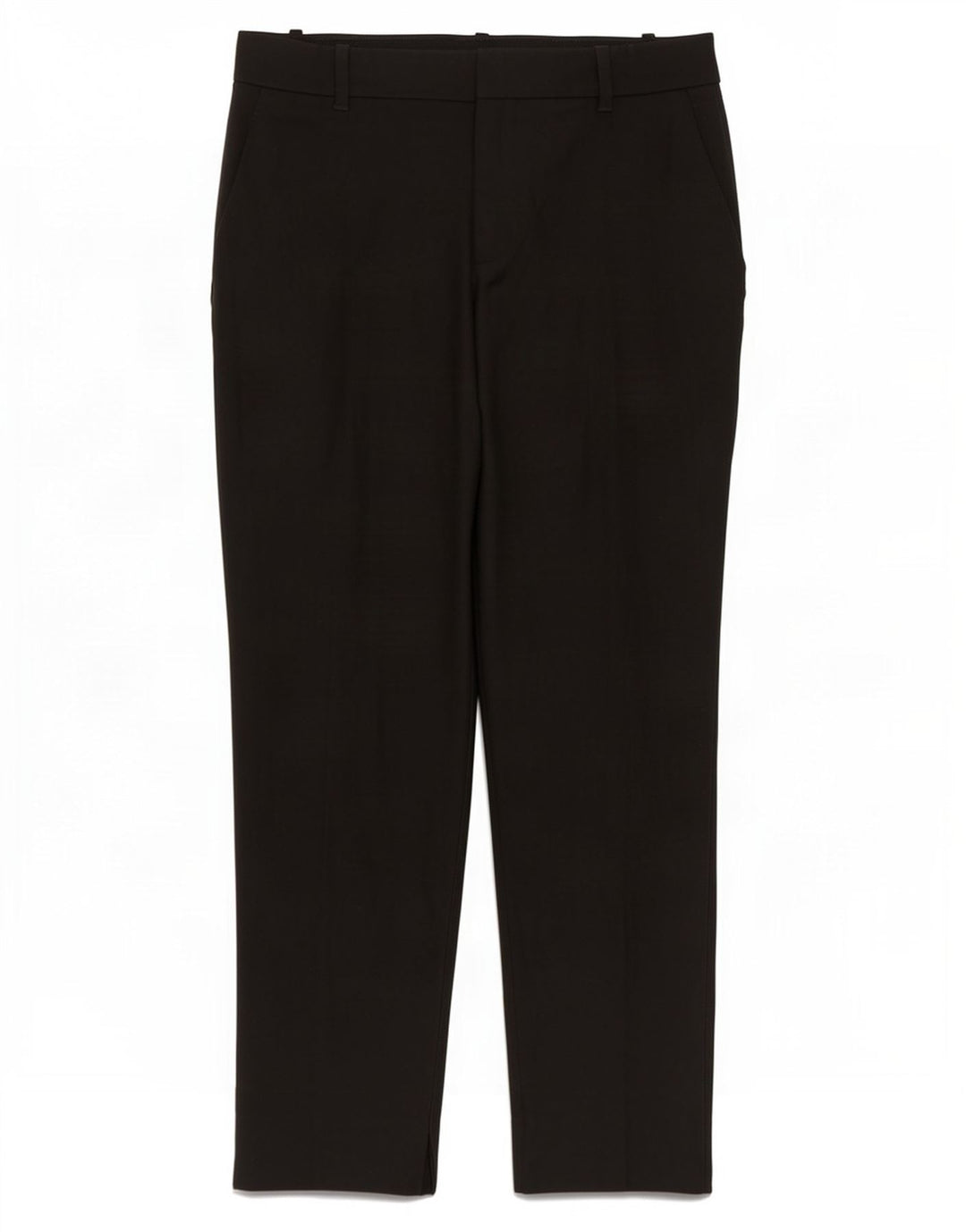 Zara Pantalon Chino Droit Femme Moyen W28 L27 Noir