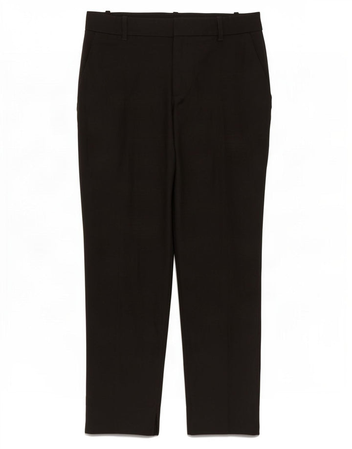 Zara Pantalon Chino Droit Femme Moyen W28 L27 Noir