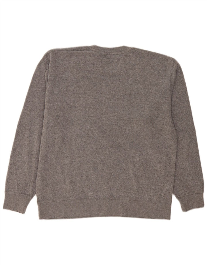 Vans Sweat-Shirt Graphique Homme Gris Moyen Coton