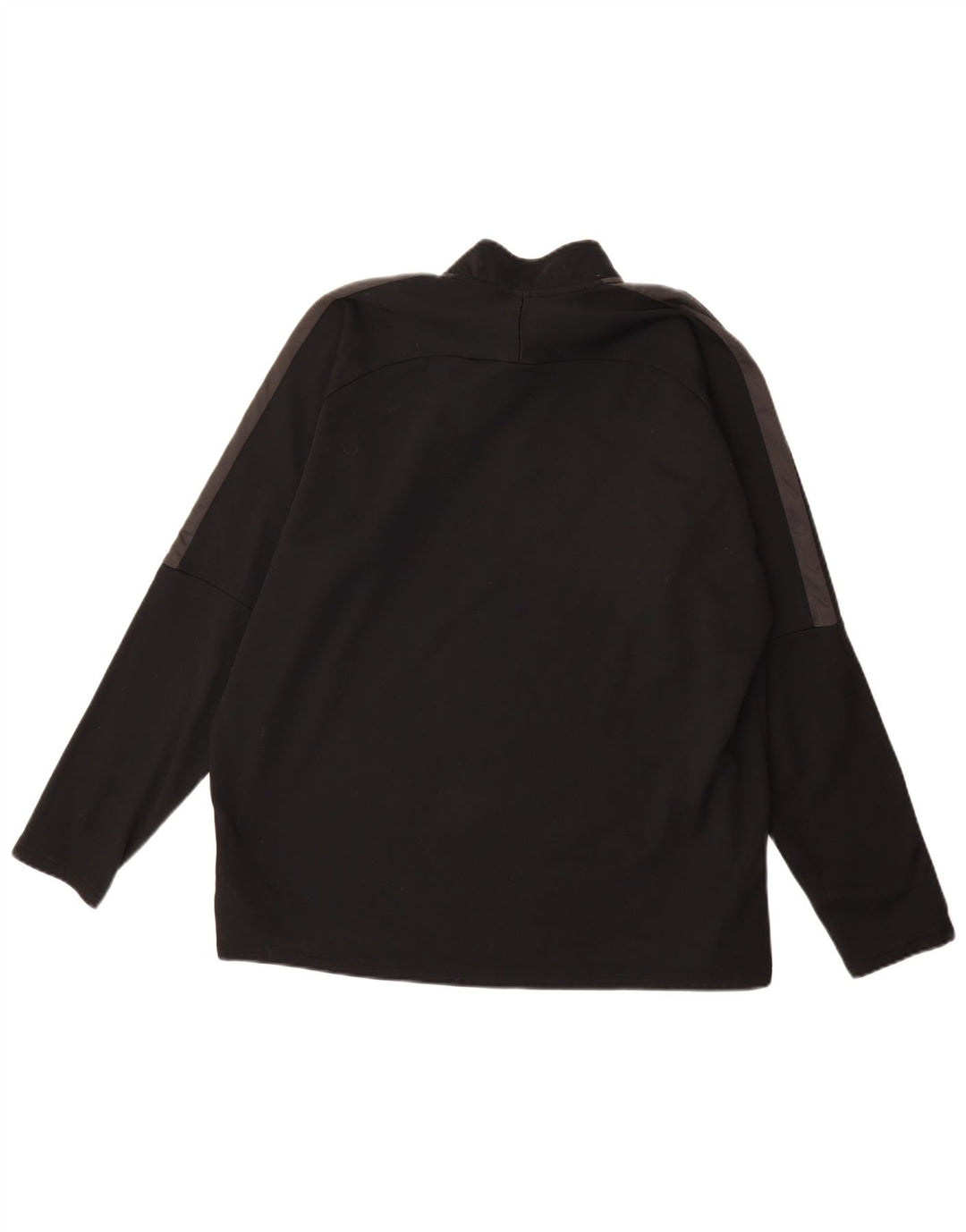 Nike Dri Fit Graphic Pull à col zippé pour homme Noir XL