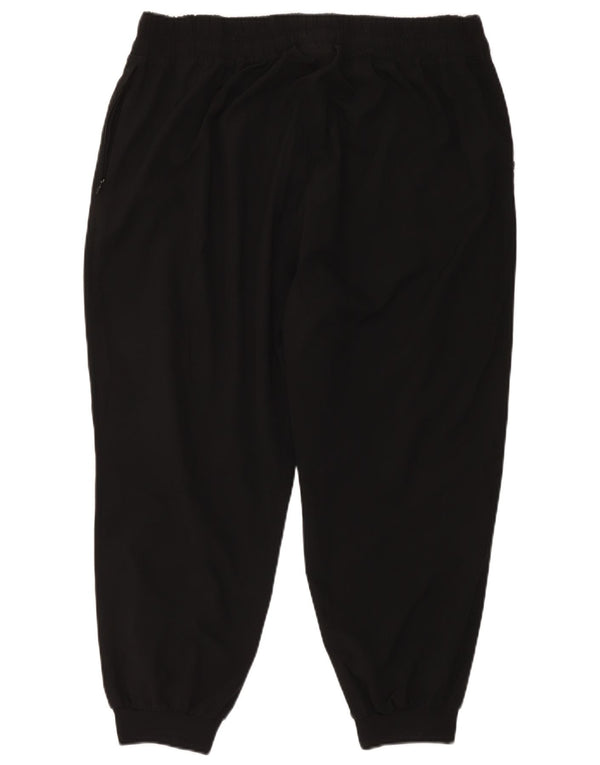Fila Pantalon de survêtement court pour femme UK 18 XL Noir Polyester