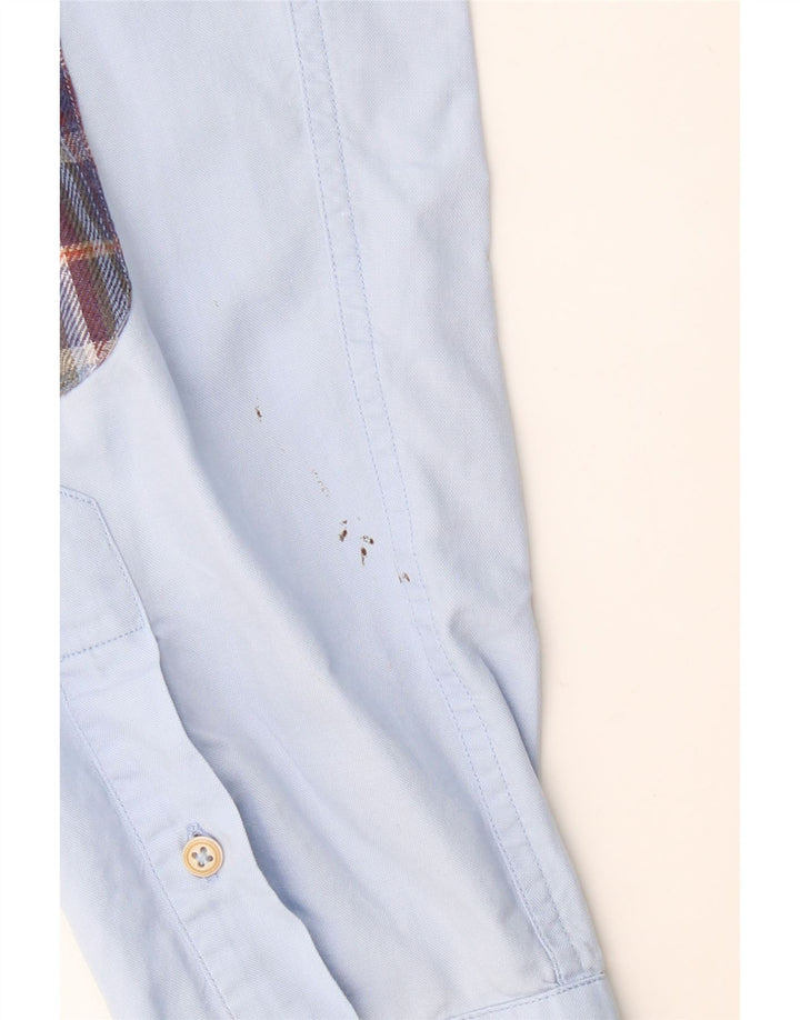 MASSIMO DUTTI Chemise Homme Bleu Moyen