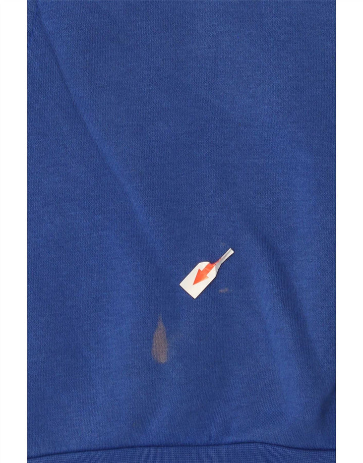 Adidas Pull à Capuche Graphique Homme Bleu Moyen