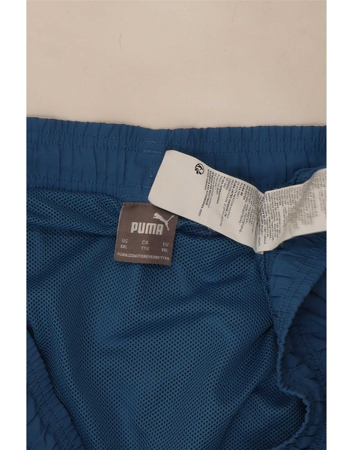 Puma Short de bain homme 2XL bleu polyester