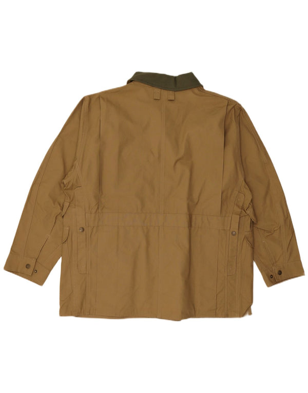 veste utilitaire homme vintage IT 54 2XL Coton Kaki