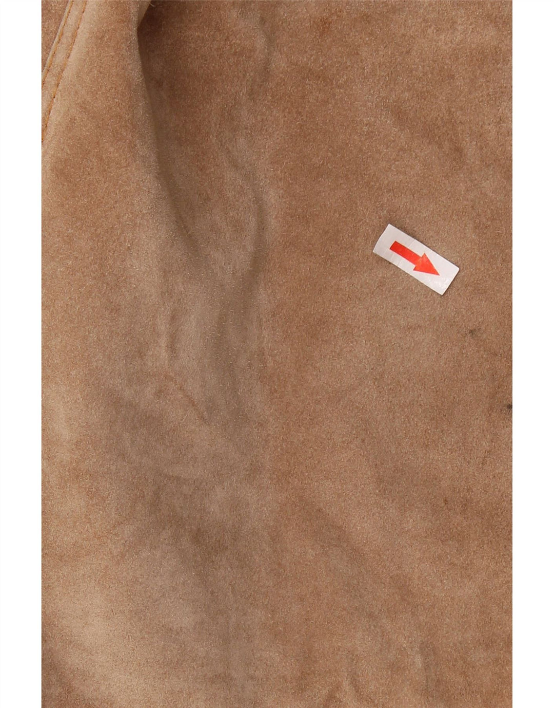 vintage Femme 3 Boutons Blazer En Daim Veste UK 12 Brun Moyen