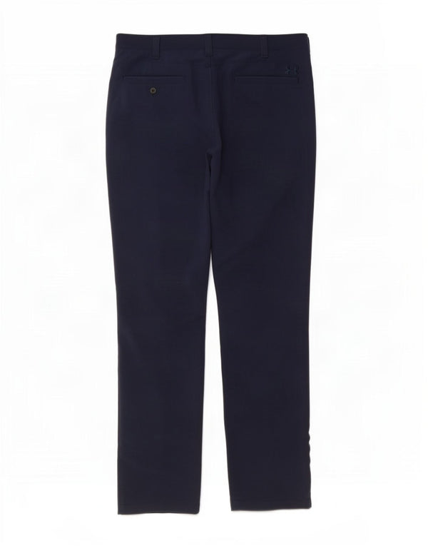 Under Armour Pantalon Chino Droit W40 L34 Homme Bleu Marine Nylon