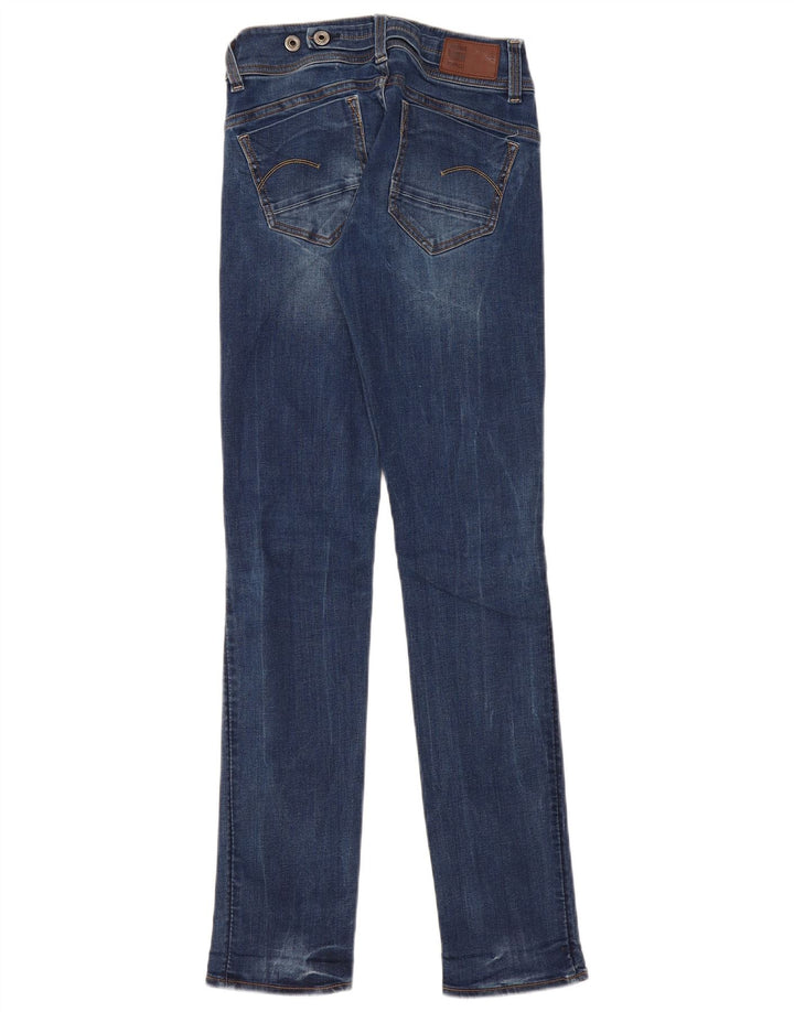 G-Star Jean Slim Femme W28 L32 Bleu Marine Coton