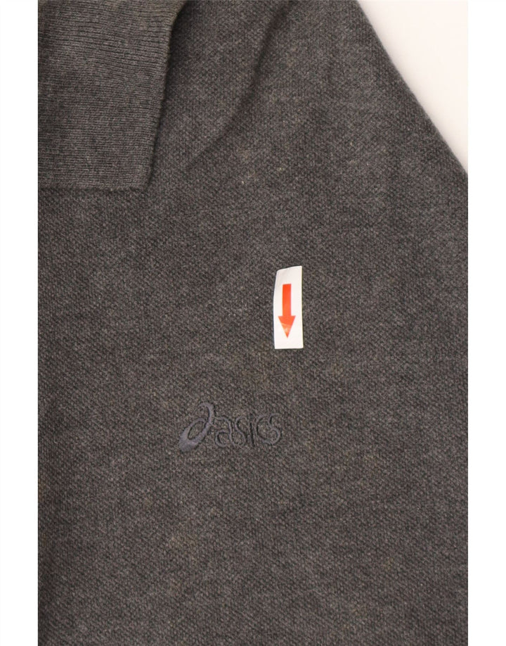 ASICS Polo Homme Grand Gris Coton
