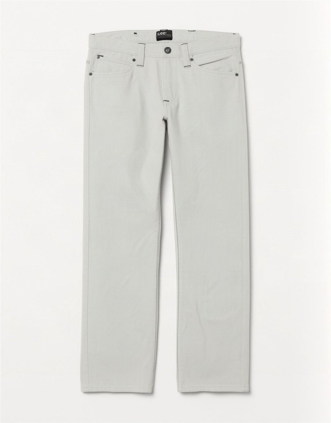 Lee Jean Droit Zed Femme W31 L30 Coton Blanc