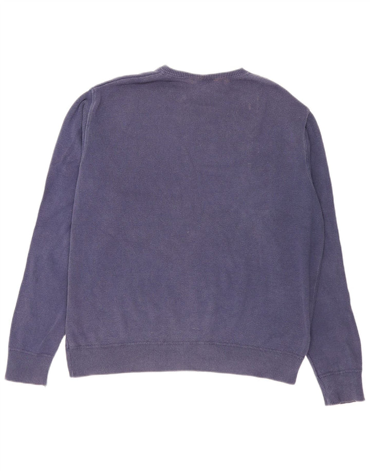 Carhartt Pull col V pour homme 2XL Bleu marine